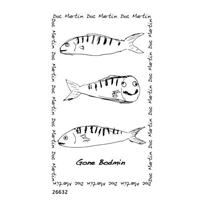 Doc Martin Gone BodminTea Towel