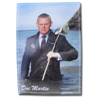 Doc Martin Holding NetPostcard