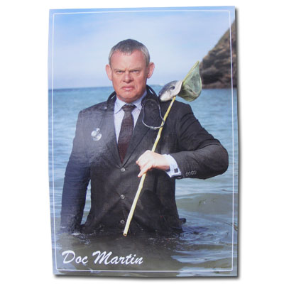 Doc Martin Holding NetPostcard