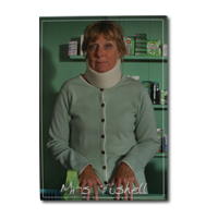 Doc Martin Mrs TishellPostcard