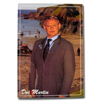 Doc Martin Standing ProudPostcard